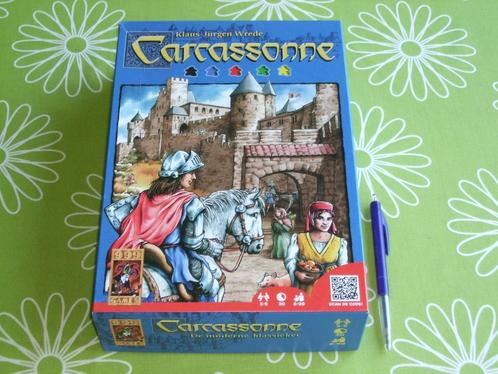 Carcassonne - de moderne klassieker, Hobby en Vrije tijd, Gezelschapsspellen | Bordspellen, Zo goed als nieuw, Een of twee spelers