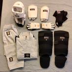 Taekwondo - COMPLETE set - maat 140, Gebruikt, Taekwondo, Ophalen of Verzenden, Vechtsportkleding