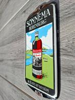 emaille deurpost bordje sonnema, Verzamelen, Ophalen of Verzenden, Reclamebord