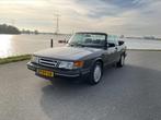 Saab 900 2.0 T16 Turbo Cabrio, 1990, 5-bak, Grijs, APK 10/25, Auto's, Saab, Te koop, 160 pk, Zilver of Grijs, Geïmporteerd