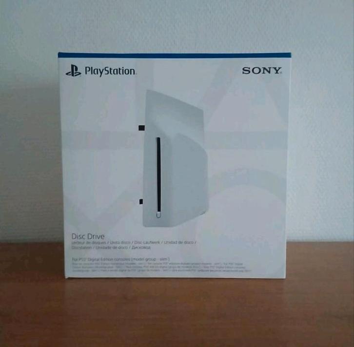Nieuw gesealde Playstation 5 ps5 slim disc drive station, Spelcomputers en Games, Spelcomputers | Sony PlayStation 5, Nieuw, Playstation 5