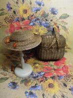 Antiek hoedje voor de antieke pop, Ophalen of Verzenden