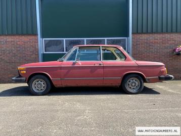BMW Project 2002 Tii - old timers  beschikbaar voor biedingen