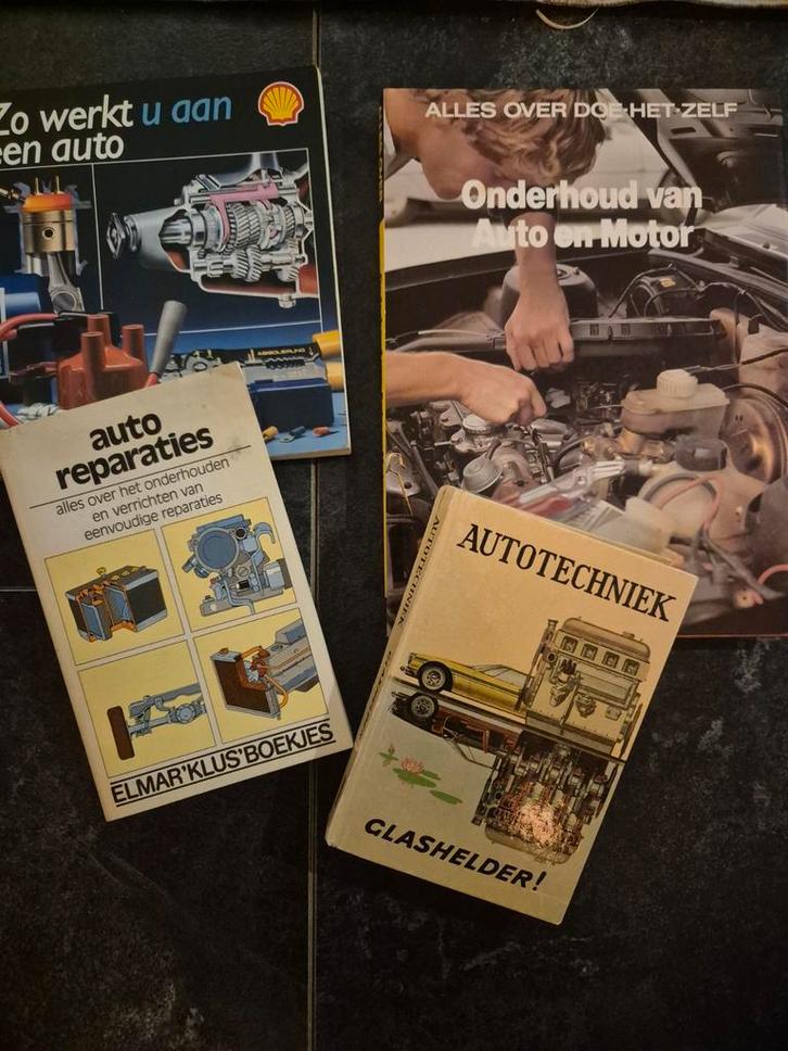 4 Auto Techniek Boeken, Boeken, Wonen en Tuinieren, Gelezen, Overige soorten, Ophalen of Verzenden