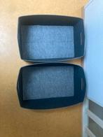 2x IKEA Besta Doos Grijs, Huis en Inrichting, Ophalen, Kunststof, 50 tot 100 cm, Zo goed als nieuw