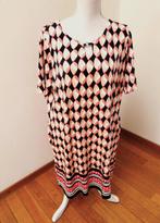 M19 BETTY BARCLAY aparte jurk zwart beige maat 46, Zwart, Maat 46/48 (XL) of groter, Betty Barclay, Ophalen of Verzenden