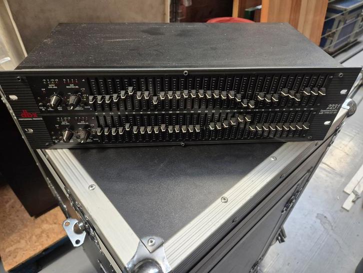 dbx 2231 Equalizer - Professionele Audio Apparatuur, Audio, Tv en Foto, Professionele Audio-, Tv- en Video-apparatuur, Gebruikt