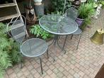 Massief ijzeren bustro set, Tuin en Terras, Ophalen, Zo goed als nieuw, Overige materialen, 2 zitplaatsen