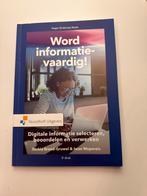 Word informatievaardig! - Saskia Brand-Gruwel, Ophalen of Verzenden, Zo goed als nieuw, HBO