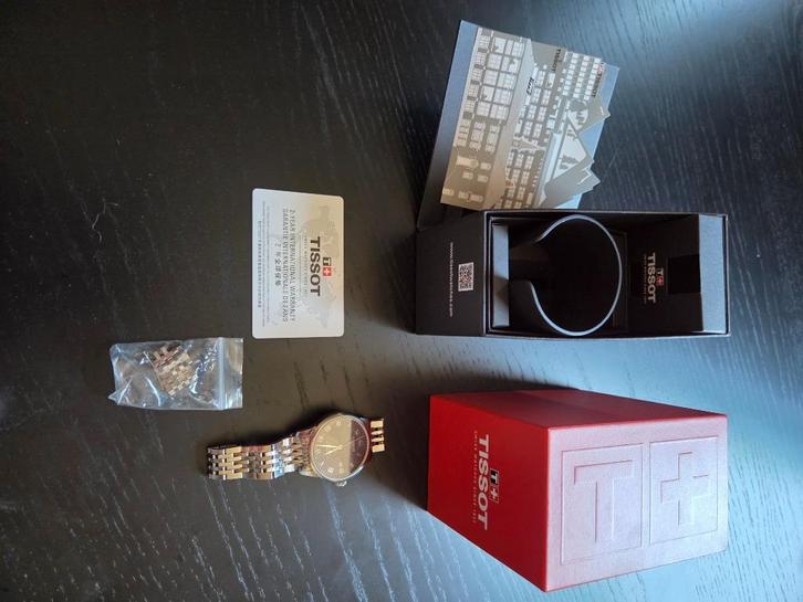 Tissot le locle powermatic 80, Sieraden, Tassen en Uiterlijk, Horloges | Heren, Zo goed als nieuw, Polshorloge, Overige merken