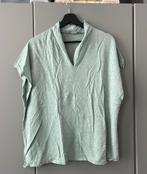 Linnen groen shirt van Madness voor natuurlijke kleding, Maat 42/44 (L), Nieuw, Ophalen of Verzenden, Korte mouw