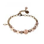 15cm tot 19cm Armband Dames Verguld RVS Ronde Schakelarmband, Sieraden, Tassen en Uiterlijk, Armbanden, Staal, Birgitta-Gracht 33, 6465 EL Kerkrade, Nederland
