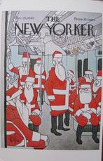 ansichtkaart met de Kerst cover van The New Yorker 1965, Verzamelen, Ansichtkaarten | Themakaarten, Gelopen, Ophalen of Verzenden