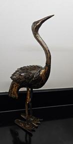 Metalen vogel, decoratie, Verzamelen, Beelden en Beeldjes, Ophalen of Verzenden, Dier