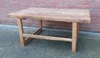 Grote Teak Salontafel / Wabi Sabi Hoffz Japandi Koffietafel, Huis en Inrichting, Ophalen, Gebruikt, 100 tot 150 cm, Teakhout