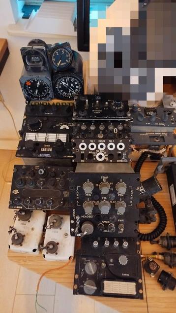 Cockpit vliegtuig instrumenten simulator beschikbaar voor biedingen