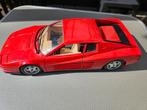 Bburago FERRARI TESTAROSSA 1984 1/18, Hobby en Vrije tijd, Modelauto's | 1:18, Ophalen of Verzenden, Zo goed als nieuw, Bburago
