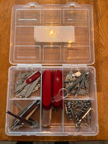 Uitgebreide collectie Victorinox onderdelen beschikbaar voor biedingen