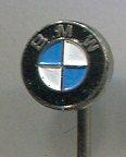 BMW zilverkleurig auto speldje 7 mm ( A_109a ), Ophalen of Verzenden, Nieuw, Transport, Speldje of Pin