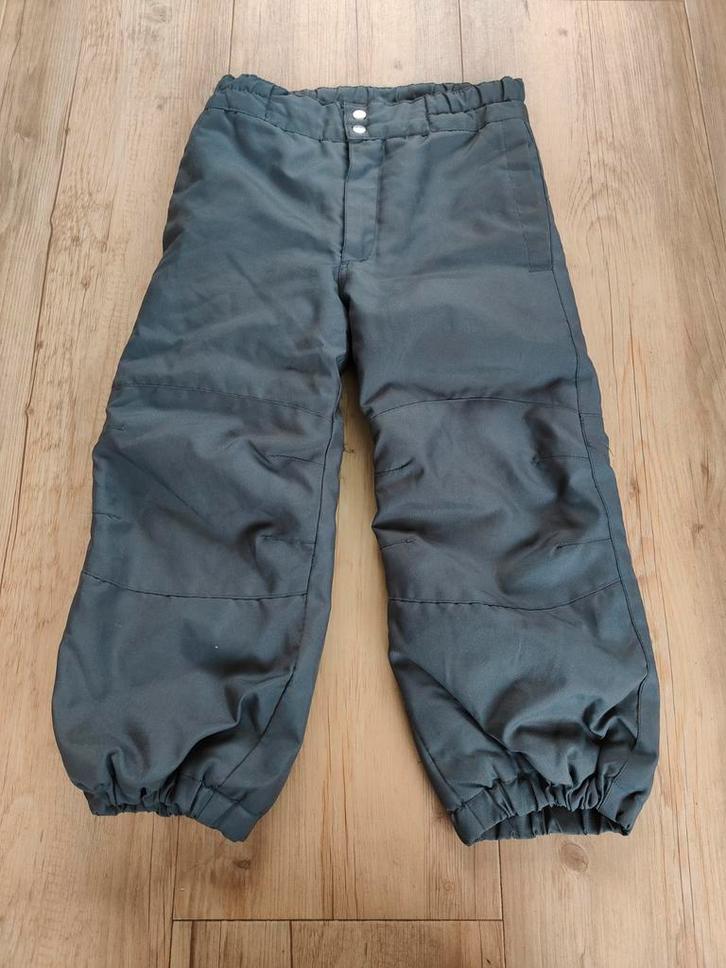 Grijze Chamonix skibroek maat 104 met fleece, Kinderen en Baby's, Kinderkleding | Maat 104, Zo goed als nieuw, Ophalen of Verzenden
