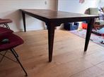 Vintage eettafel rechthoek hout, Huis en Inrichting, Tafels | Eettafels, Ophalen, Gebruikt, 100 tot 150 cm, 200 cm of meer