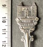 lepel, Slot Loevestein, afbeelding in bak (L2, Ophalen of Verzenden, Gebruikt