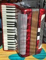 Hohner accordeon 120 bas, Muziek en Instrumenten, Ophalen, Gebruikt, Toetsaccordeon, Met koffer