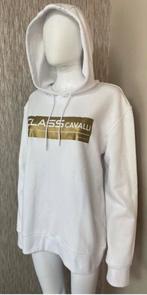 Class Cavalli sweater / hoodie / trui nieuw L goud wit, Nieuw, Maat 42/44 (L), Ophalen of Verzenden, Wit
