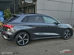 Audi A3 Sportback 40 TFSI e Edition 3x S-line Panorama/HUD/M, Zwart, 4 cilinders, Leder, Hybride Elektrisch/Benzine