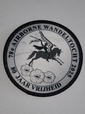 Embleem 78e Airborne Wandeltocht 80 jaar vrijheid beschikbaar voor biedingen