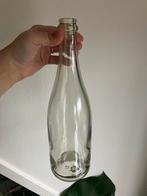 Glas glazen fles vaas, Ophalen of Verzenden, Zo goed als nieuw