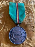 Belgische Med. v/d Nat.  Federatie v. Oude Krijgsgevangene, Ophalen of Verzenden, Overige soorten, Overige gebieden, Lintje, Medaille of Wings