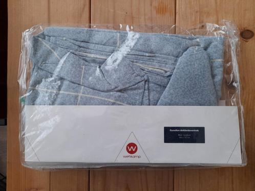 Wehkamp flanellen dekbedovertrek - 100x135 cm, Huis en Inrichting, Slaapkamer | Beddengoed, Nieuw, Dekbedovertrek, Eenpersoons