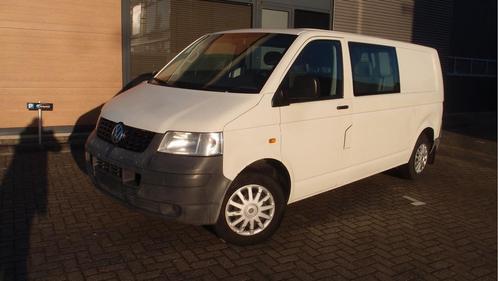 Volkswagen Transporter 2.5 TDI 340 Budgetline DC lang belgis, Auto's, Bestelauto's, Bedrijf, Te koop, ABS, Alarm, Centrale vergrendeling