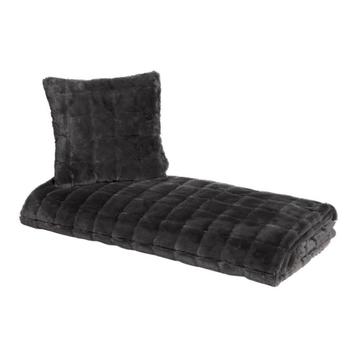 Actie - Luxe Oversize Bont Plaid 220x240 cm Manhattan beschikbaar voor biedingen