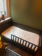 Petite Amélie peueterbed Plume 140x70 zwart, Kinderen en Baby's, Kinderkamer | Bedden, Ophalen, 70 tot 85 cm, 140 tot 160 cm, Zo goed als nieuw