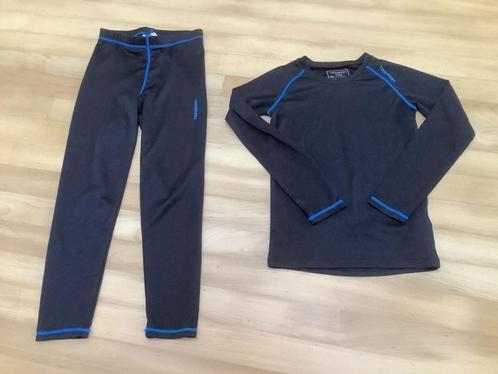 zwart Tenson (sport)set mt 146-152 J/M en méér......., Kinderen en Baby's, Kinderkleding | Maat 146, Zo goed als nieuw, Jongen of Meisje