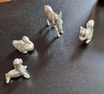 Vintage tinnen diertjes, Antiek en Kunst, Antiek | Tin, Ophalen of Verzenden