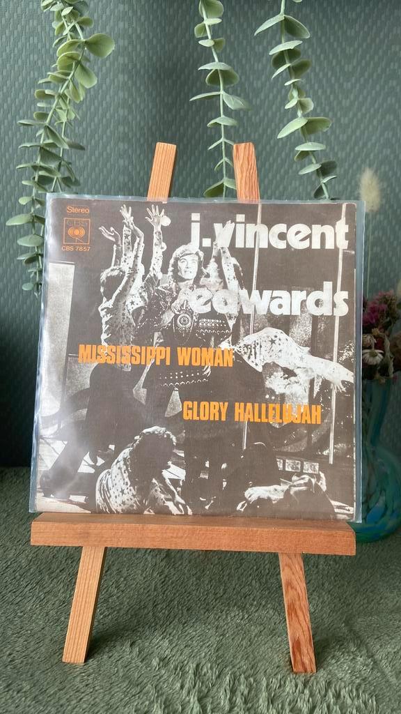 Mississippi Woman - J. Vincent Edwards (7inch vinyl), Cd's en Dvd's, Vinyl Singles, Gebruikt, Single, Pop, 7 inch, Ophalen of Verzenden