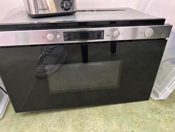 IKEA inbouwmagnetron MW A02 S (RVS/zwart glas) beschikbaar voor biedingen