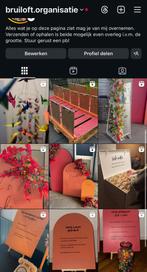 Bruiloft decoratie, Hobby en Vrije tijd, Feestartikelen, Ophalen of Verzenden
