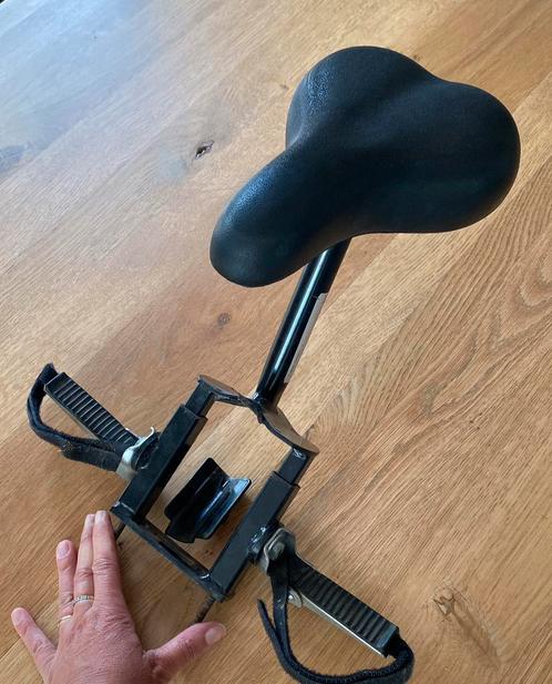 Buiszadel / zadel op stang model 3, Fietsen en Brommers, Fietsaccessoires | Fietsstoeltjes, Gebruikt, Voorzitje, 22 t/m 36 kg