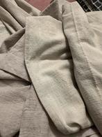 Gordijnen, Gebruikt, 100 tot 150 cm, Beige, Ophalen of Verzenden
