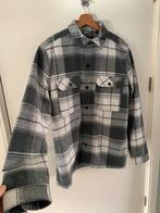 Wol overvest houthakkers blouse grijs geruit maat M, Kleding | Heren, Maat 48/50 (M), Ophalen of Verzenden, Zo goed als nieuw