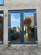 Kunstof kozijn dubbel openslaande deur, Doe-het-zelf en Verbouw, Ophalen, Zo goed als nieuw, Kunststof, Deurkozijn