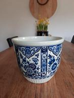 Bloempot Boch Royal Sphinx Delftsblauw 18 cm hoog, Ophalen of Verzenden