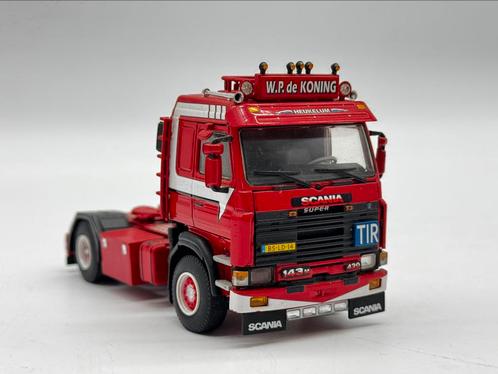 WSI SCANIA 143 M W. P. DE KONING, Hobby en Vrije tijd, Modelauto's | 1:50, Nieuw, Bus of Vrachtwagen, Wsi, Ophalen of Verzenden