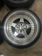 WORK Meister CR01 15 INCH 4X100, Auto-onderdelen, Banden en Velgen, Gebruikt, 15 inch, Velg(en), Ophalen of Verzenden