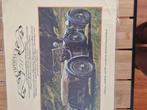 Poster van 1930 antieke auto, Rechthoekig Staand, Deurposter of groter, Ophalen of Verzenden, Zo goed als nieuw