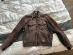 Stoere leren motorjas mt 54, Ophalen of Verzenden, Tweedehands, Jas | leer